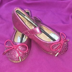 Glitter Bow Mary Jane Flats Bundle Buy 2 Get 1 Free Total 3 Prs.Mix Kids Only.